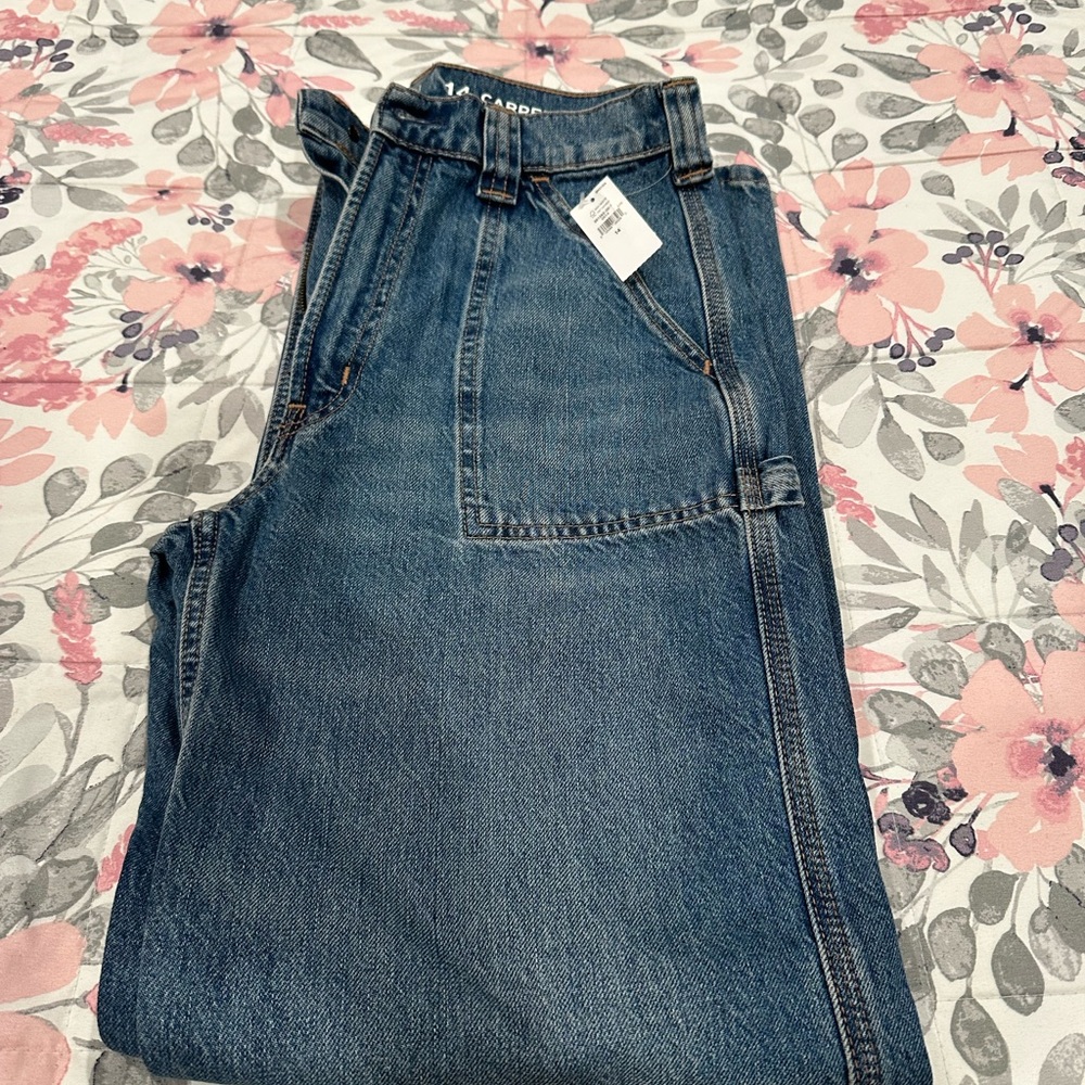 Brand new Gap carpenter jeans size 14 for teens! Brand new!